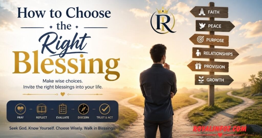 How to Choose the Right Blessing