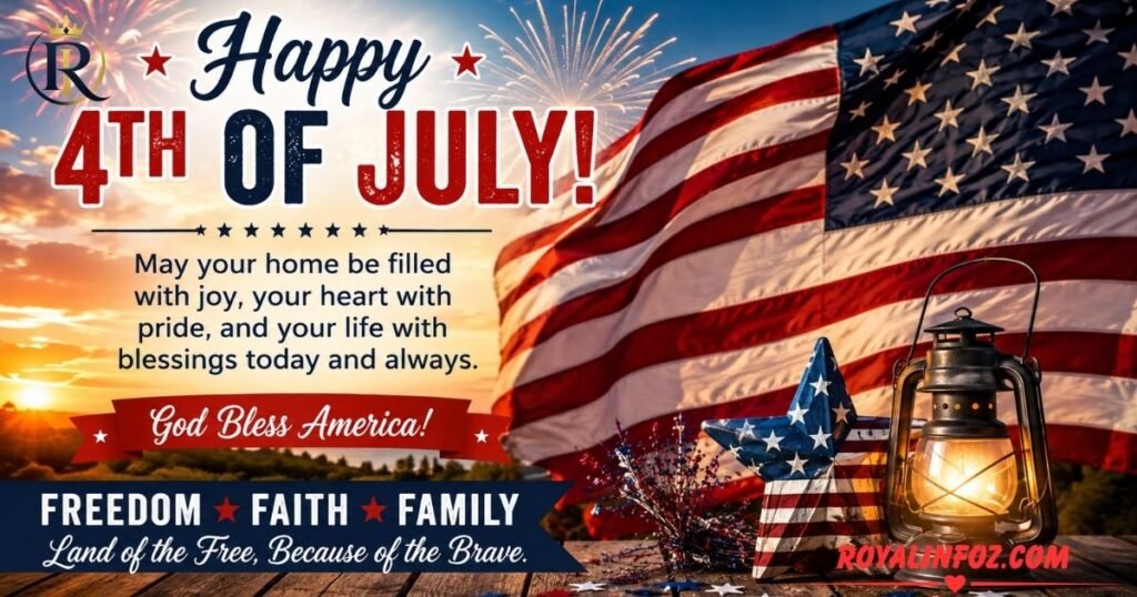 Inspirational Happy 4th Of July Blessings