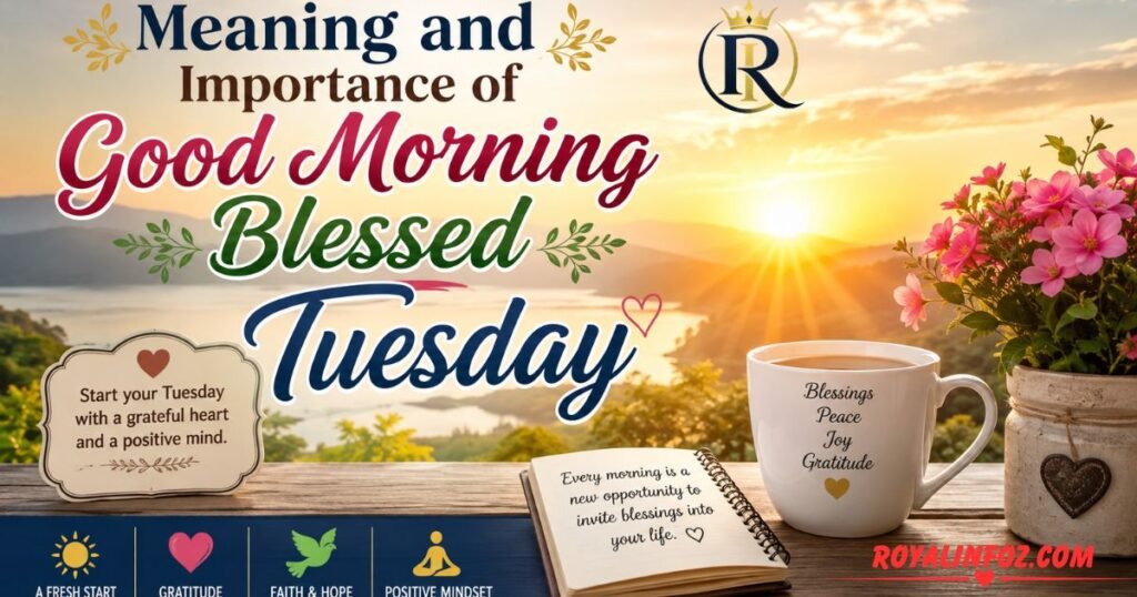 Meaning and Importance of Good Morning Blessed Tuesday