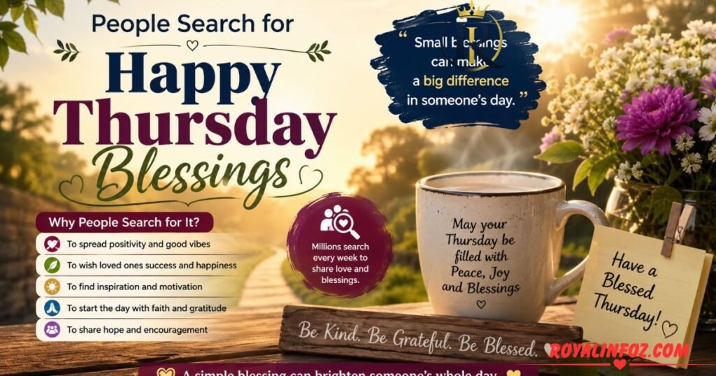 People Search for Happy Thursday Blessings