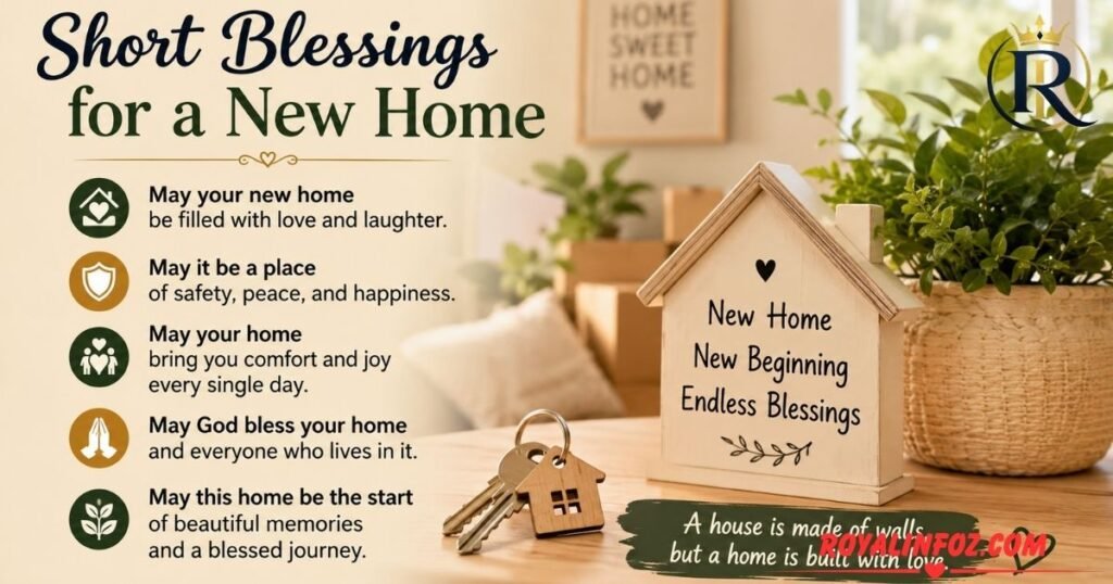 Short Blessings for a New Home