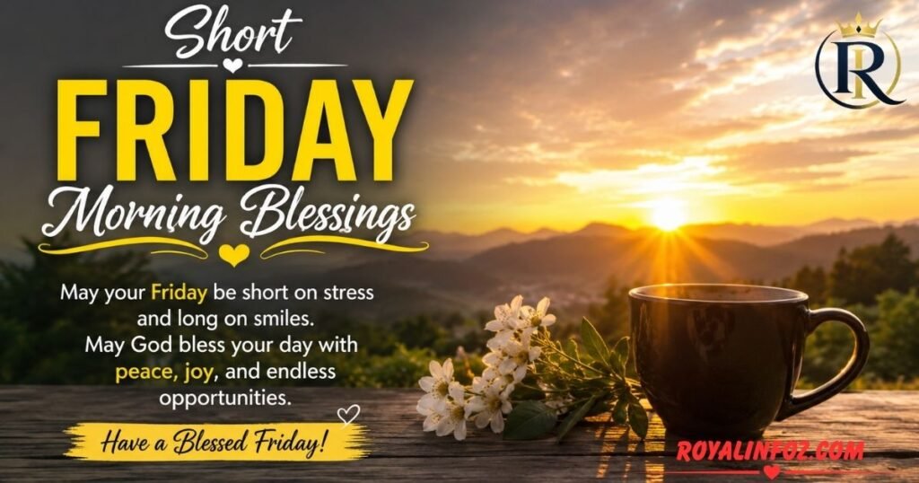 Short Friday Morning Blessings