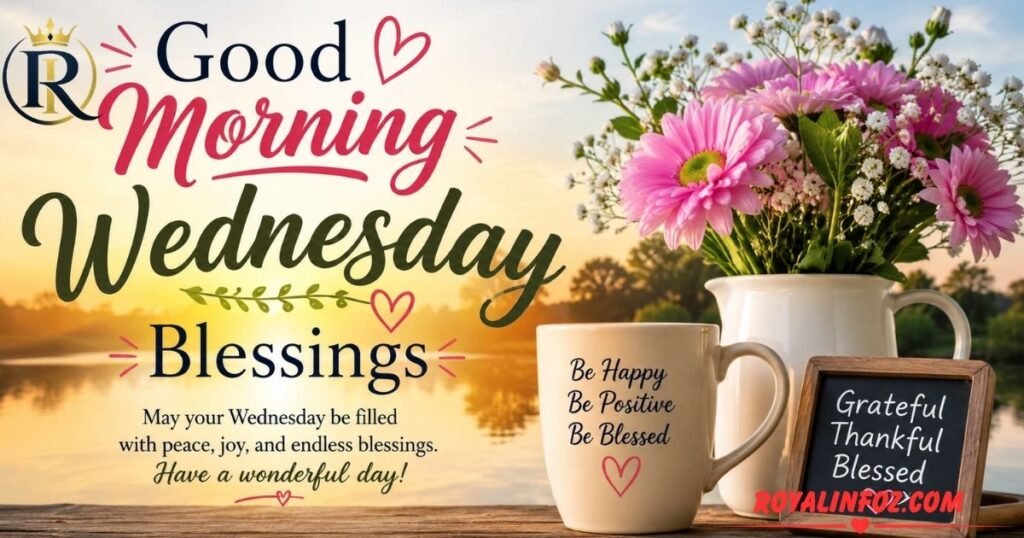 Short Good Morning Wednesday Blessings