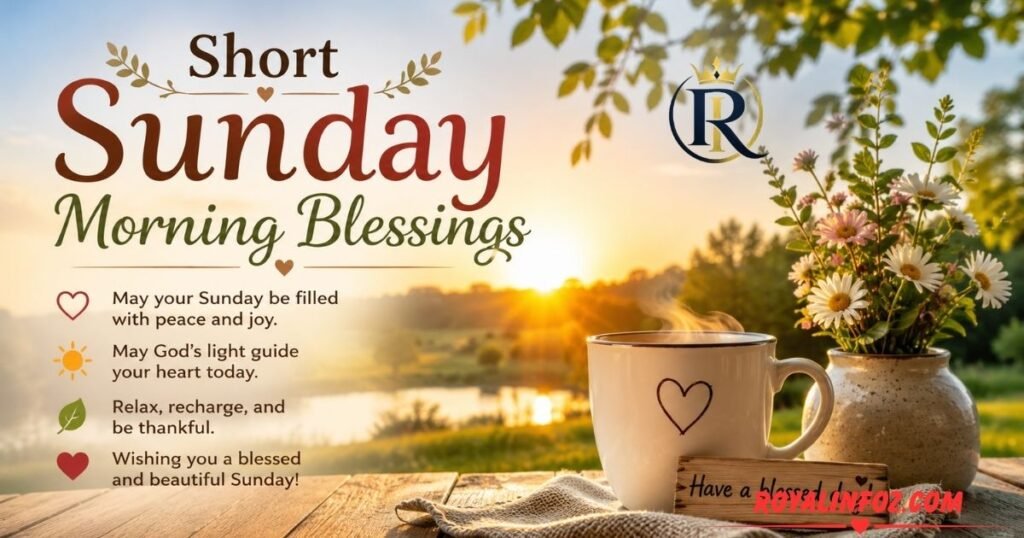 Short Sunday Morning Blessings