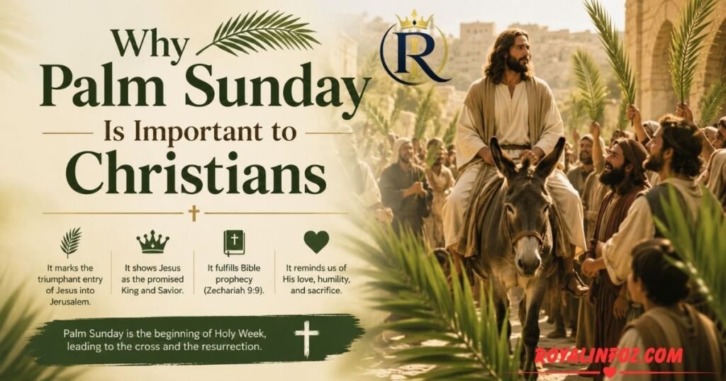 Why Palm Sunday Is Important to Christians