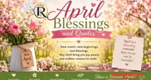 April Blessings and Quotes