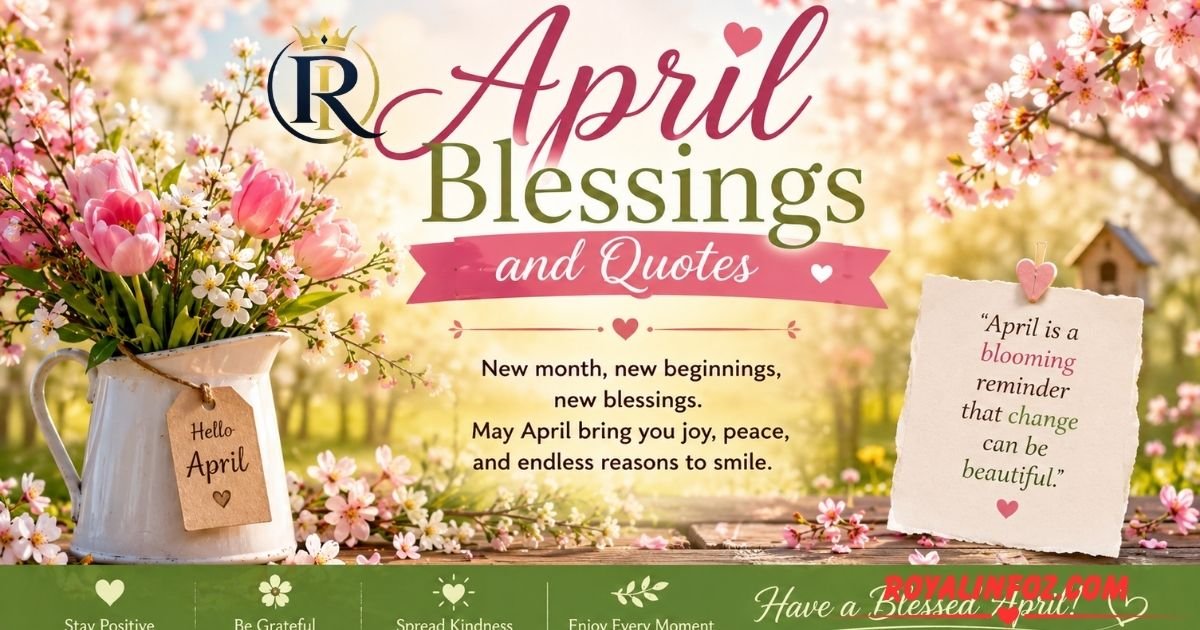 April Blessings and Quotes