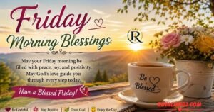Friday Morning Blessings