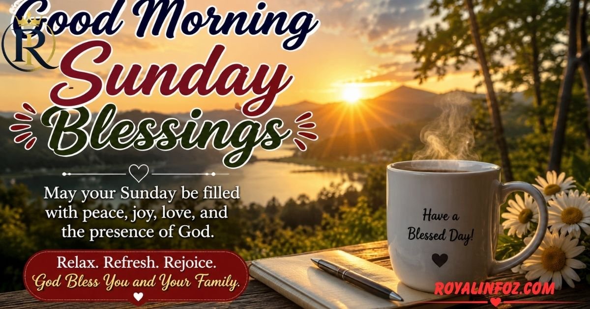 Good Morning Sunday Blessings