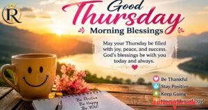 Good Thursday Morning Blessings