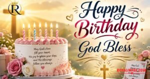 Happy Birthday God Bless